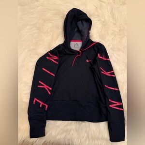 Nike Dri-FIT Textured Gray Top